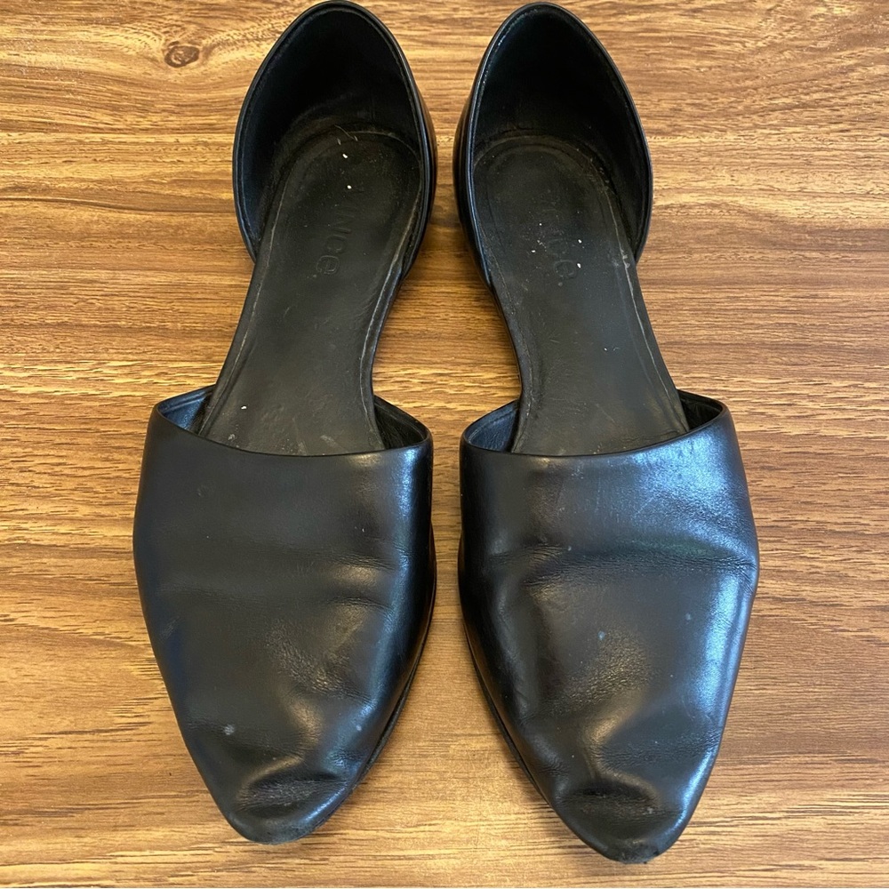 Vince Nina D'Orsay Flats - Black